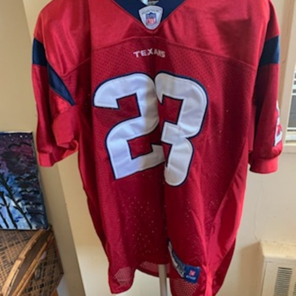 Reebok Authentic Texans Foster Stitched jersey - Picture 3 of 7